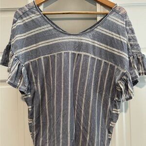Lucky brand off the shoulder top size medium